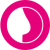 small icon representing breast cancer